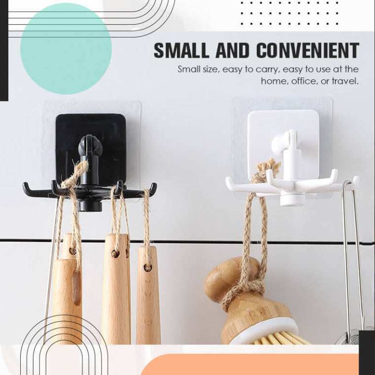 Rotating Container Hook 360° Rotating Folding Hook – Noiwant